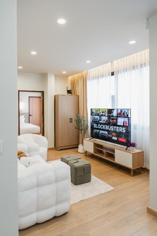 Lotus Bear House - 1BR Loft - Chambres d'hôtes Bangkok