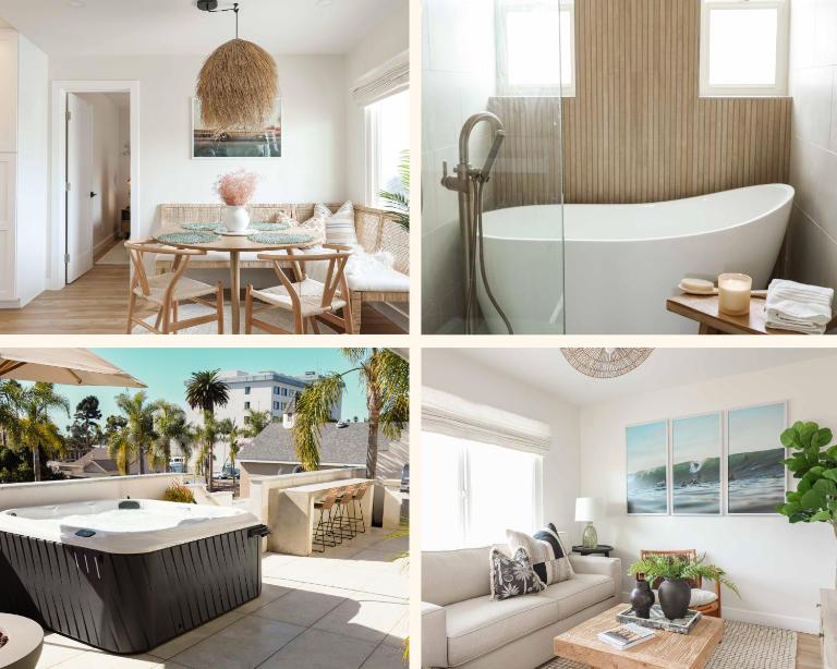 Chic Surf Lodge with Hot Tub & Ocean Views - B&B Oceanside