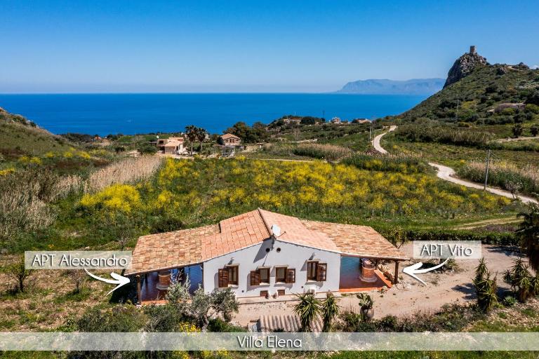 Villa Elena vicino la Riserva naturale dello Zingaro - B&B Scopello