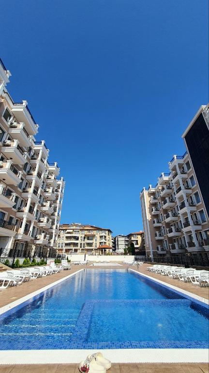 Sunshine Rose - Sea view, Neubau, Luxus Apartment - B&B Saint Vlas