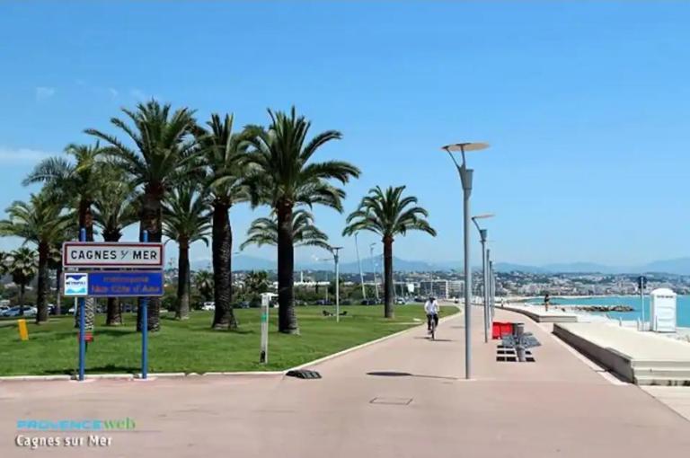 Charmant appartement cosy plage, gare, centre-ville - Bed and Breakfast Cagnes-sur-Mer