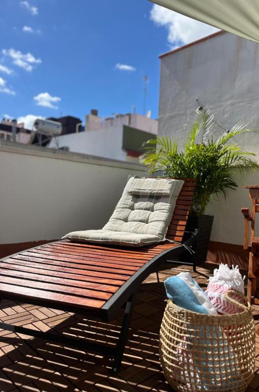 Sunny Cozy & Pretty Penthouse in Central SC - Chambres d'hôtes Santa Cruz de Ténérife