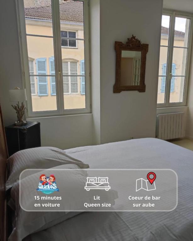 Appartement plein de charme - Centre Bar-Sur-Aube - B&B Bar-sur-Aube