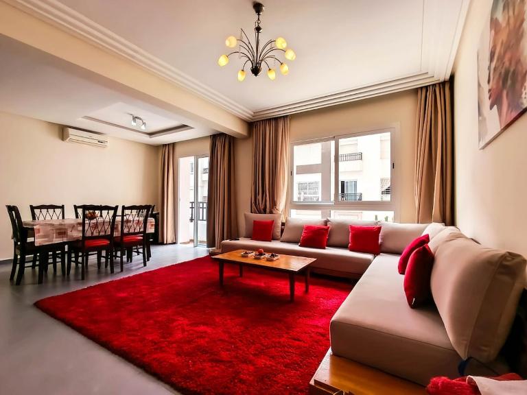 COZY Bel appartement-Wifi-Netfix-Parking - Bed and Breakfast Agadir