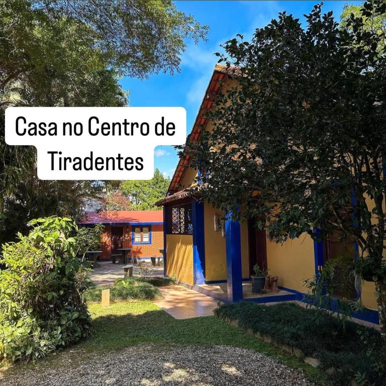 Casa chalet, Centro, vaga 2 carros, alto padrão - B&B Tiradentes