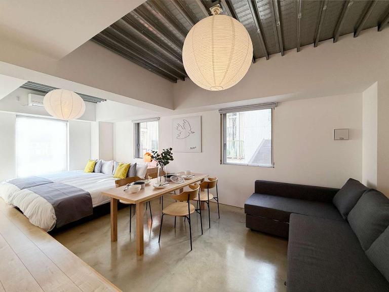 b hotel Arts Dobashi - Comfortable Studio nearby Peace Park - B&B Hiroshima