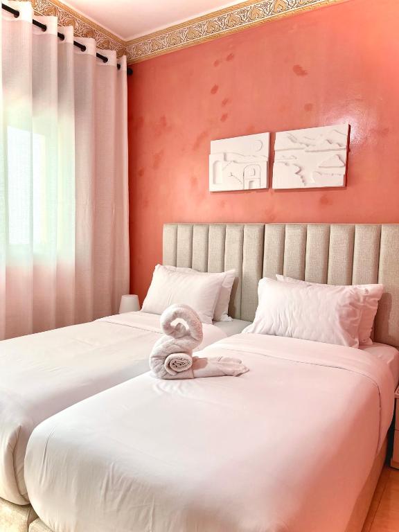 5min drive from City Center Cozy Apt with Balcony N20 - Bed and Breakfast Tanger