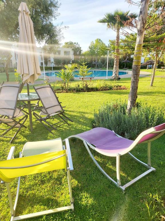Duplex Reposant avec piscine au Andalines Golf Royal Fès - Ferienwohnung Dar Ito Lahssene