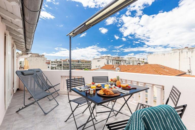 MY CASA - SPITALIERI 2 - Superb Terrace Panoramic View AC - Chambres d'hôtes Nice
