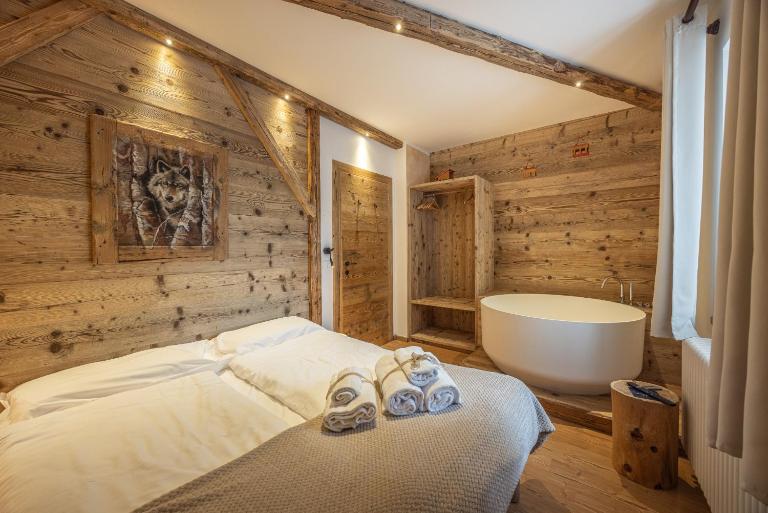 Alla Regia Wellness, con sauna e vasca idromassaggio - B&B Vodo di Cadore