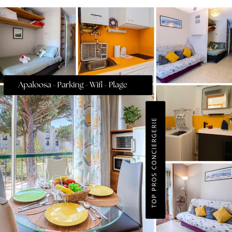 Apaloosa - Parking Wifi Plage TOP PROS SERVICES - B&B La Grande-Motte