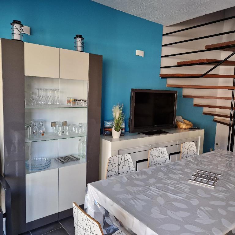 Location Bord de mer, villa de vacances 6-8 personnes - jardin - B&B Valras-Plage