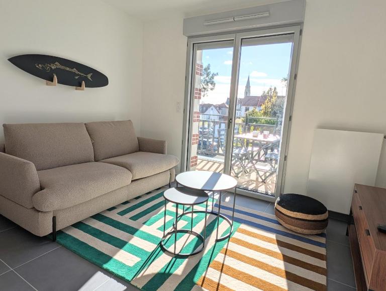 Appartement lumineux avec balcon & aperçu mer - Ferienwohnung Pornic