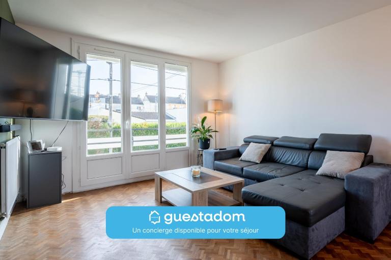 Le Théodora - Balcon - Jardin - Parking - B&B Le Mans
