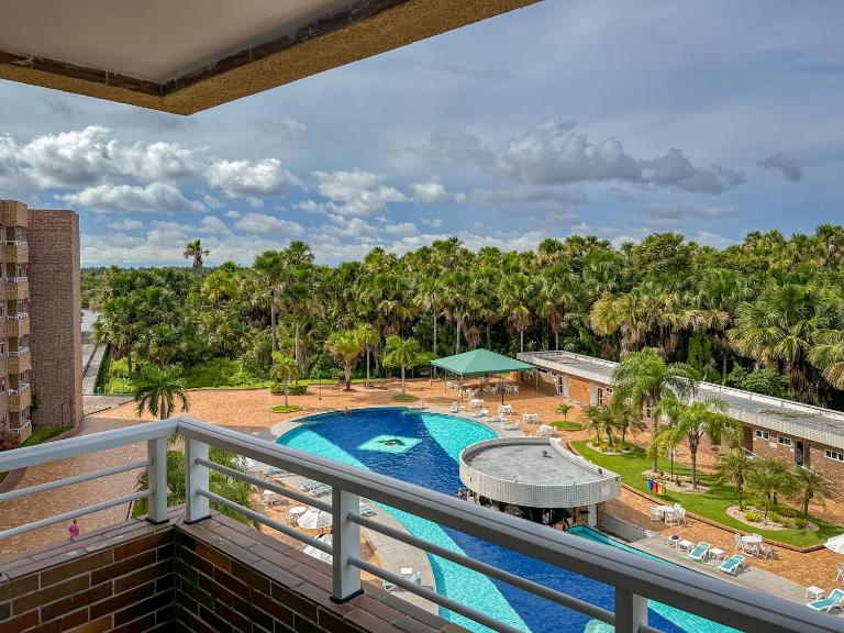 Apto vista piscina no melhor resort dos lençóis - Bed and Breakfast Barreirinhas