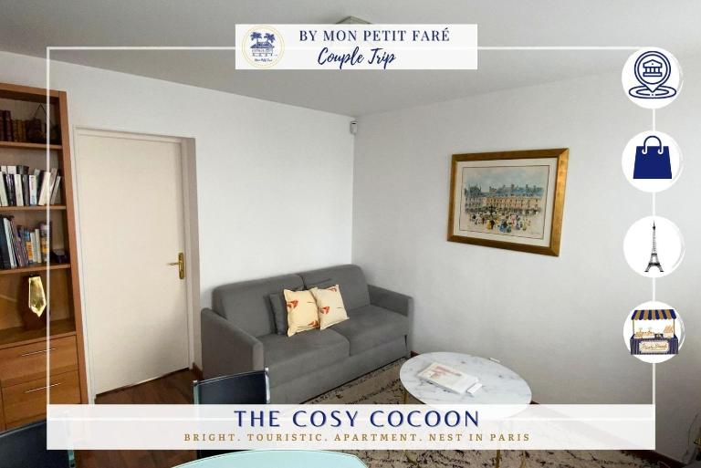 Cosy Cocon - Proche Tour Eiffel - by Mon Petit Faré - B&B Parigi