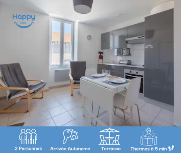 Appartement Améthyste Vals les bains - Bed and Breakfast Vals-les-Bains