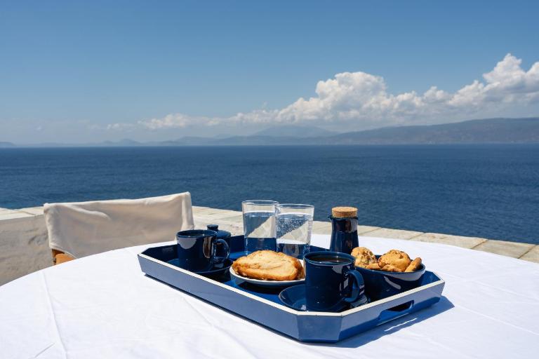 Villa Aqua Vista with private seafront - B&B Ýdra