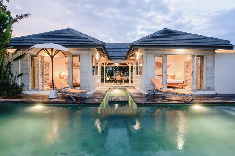 Villa Pima - Sumptuous 2BR Private Villa surrounded by Rice fields in a quiet Area - Bed and Breakfast Canggu