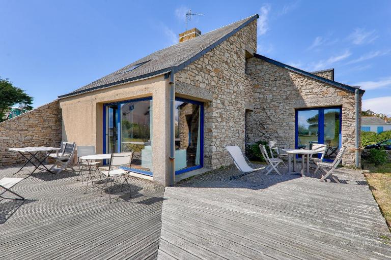 Vue mer et acces plage direct pour 11 personnes - B&B Saint-Gildas-de-Rhuys