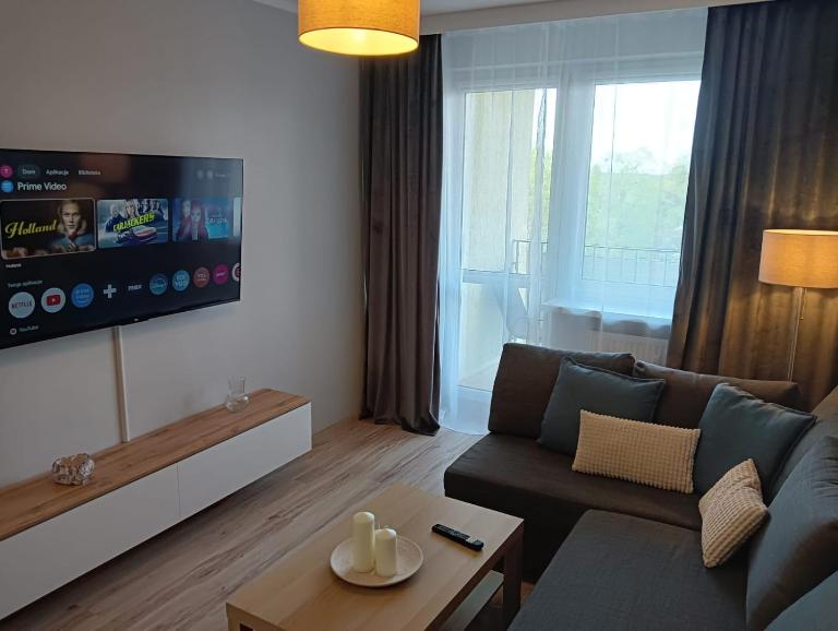 Apartament Park Podzamcze - Chambres d'hôtes Olsztyn