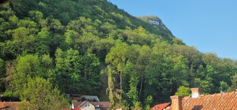 Top floor apartment with great city view - B&B Brasov