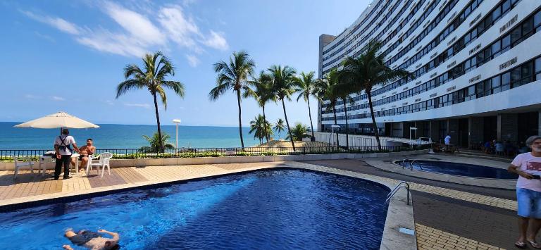 Ondina Apart Hotel Pé na areia ondinaapartreservas - Chambres d'hôtes Salvador