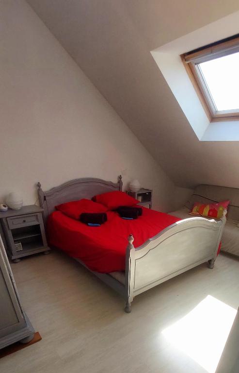 Chambre du moulin - B&B Crespin