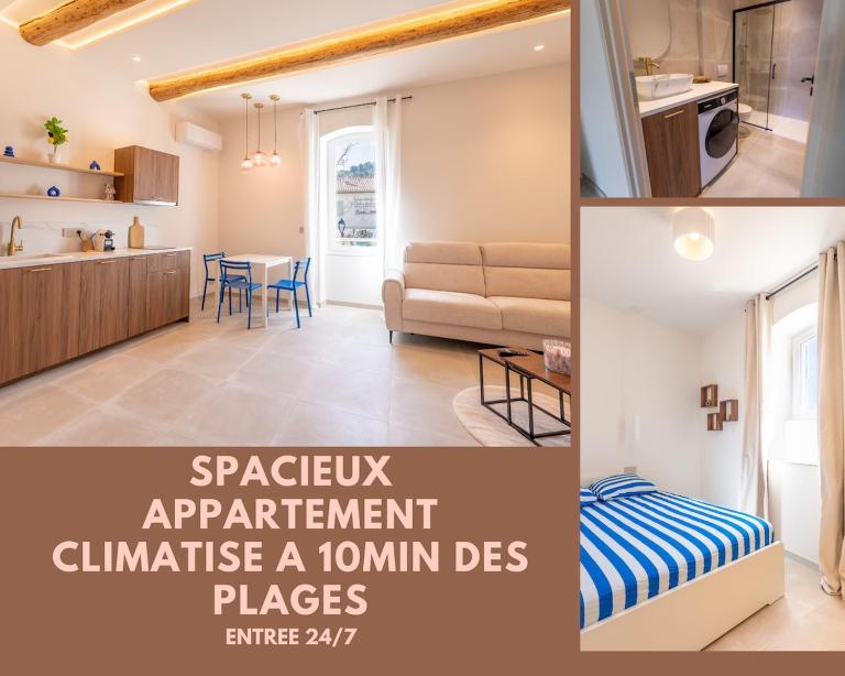 Spacieux T2 proche plages - B&B Châteauneuf-les-Martigues
