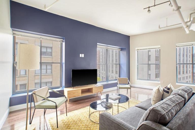 Open Air 2BR in FIDI Boston Close to Everything - B&B Boston