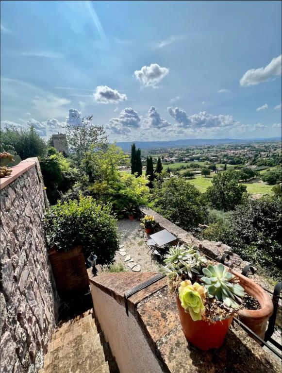Casa Vacanze Porta Fontevecchia panoramica - Ferienwohnung Spello