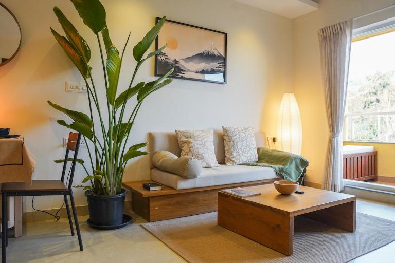 Kanso Residence - 1BHK Japandi inspired apartment in Candolim - Ferienwohnung Candolim