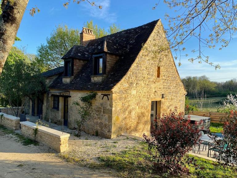 Maison Périgourdine près de Bergerac avec Spa privé - Ferienwohnung Monsac