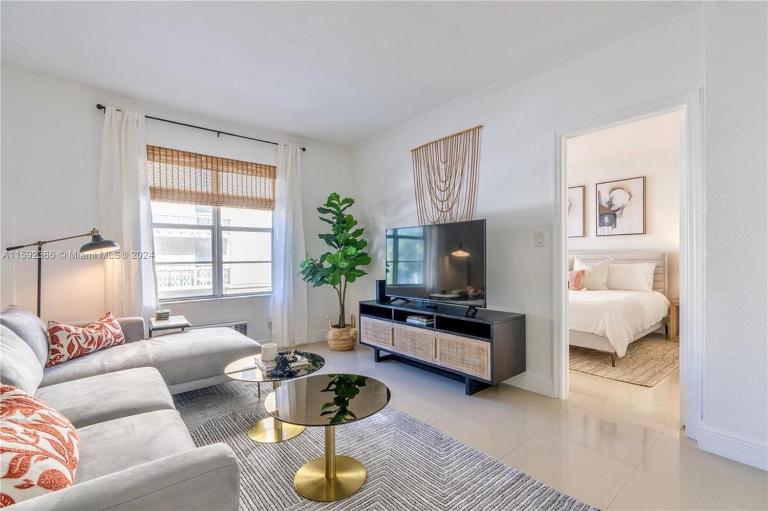 Contemporary chic, next to the beach - 1 Bedroom - B&B Miami Beach