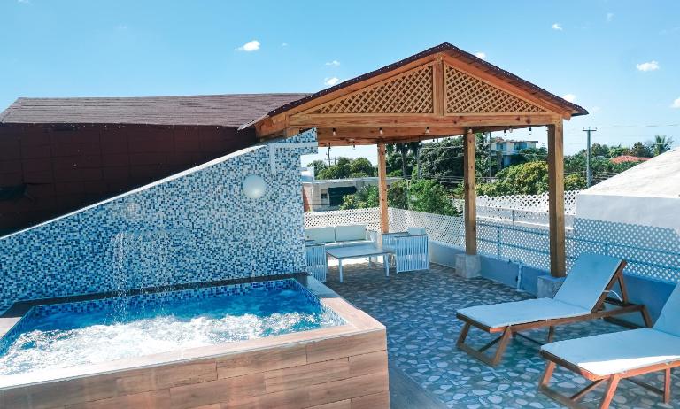 Rooftop with Pool, La Romana, Villa Doña Julia, At Paula Isabel - B&B La Romana