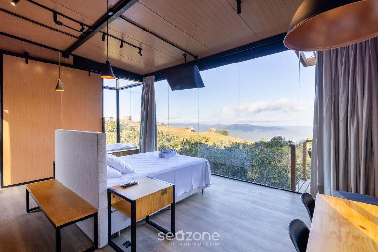 Cabana c/ jacuzzi e vista para as montanhas VST031 - B&B São Paulo dos Pinhais