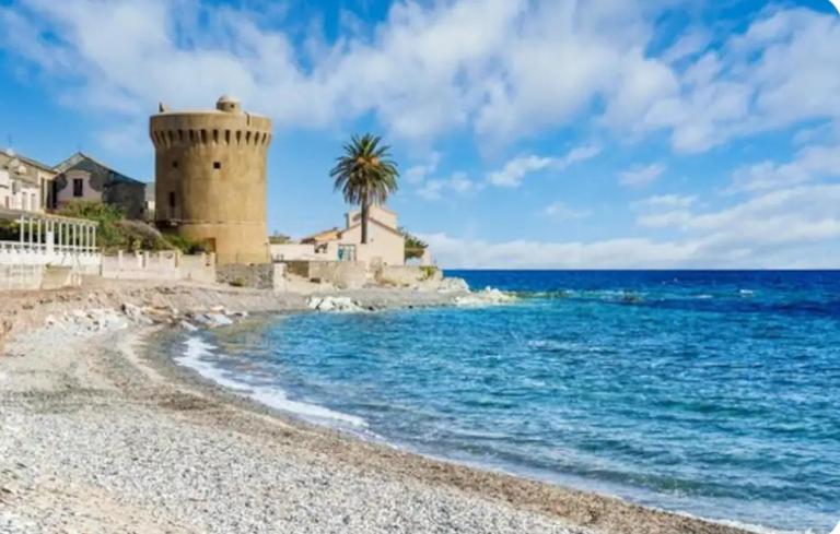 Appartement F4 avec jardin à deux pas de la mer - B&B Santa Maria di Lota