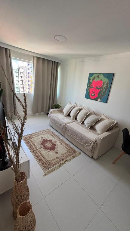 Luxury 3 minutes from the Porto da Barra beach - Fast Wi-Fi, new apartment - B&B Salvador