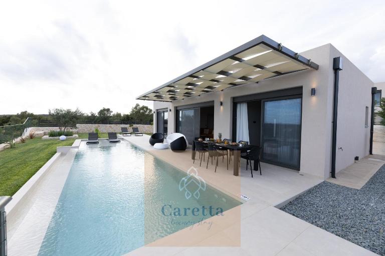 Gem Villas Luxury Sea View - B&B Karavádhos