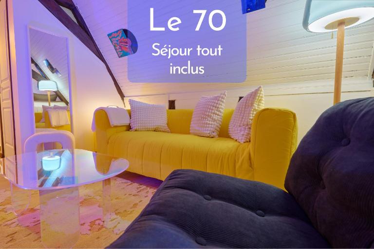 Le 70 - centre-ville - 2 parkings privé - TOUT INCLUS - B&B Saint-Aignan