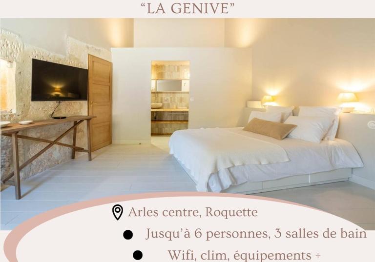 La Genive Arles Roquette - B&B Arles
