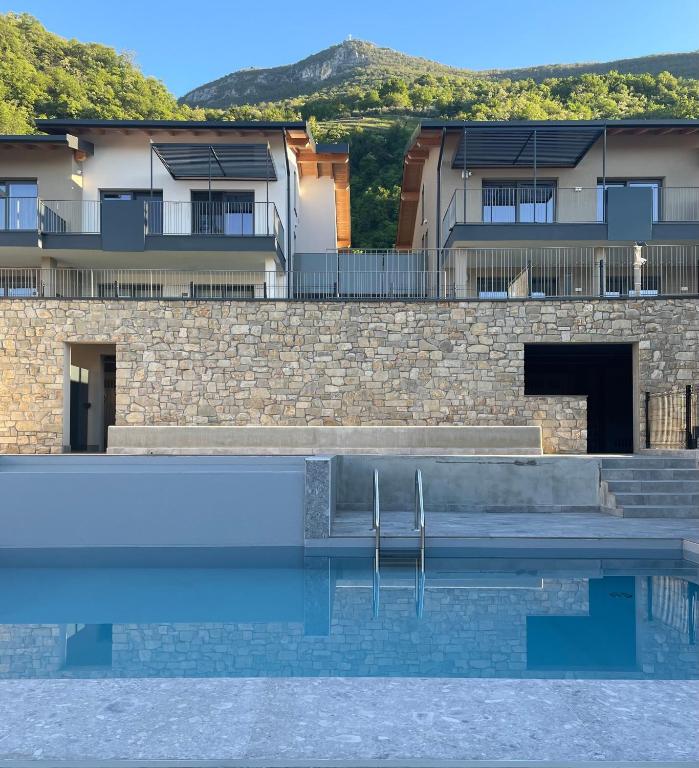 Brighter Days - Two-room apartment with lake view and pool - B&B Predore