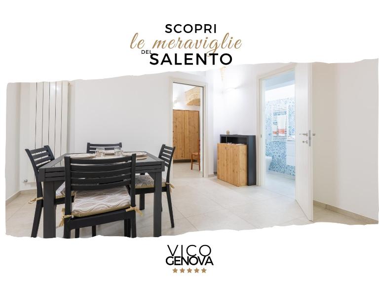 Vico Genova Wifi, AC, 4 persone - 10km Gallipoli - B&B Neviano