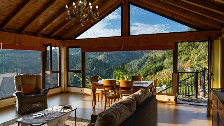 Casa El Mirador del Miño en la Ribeira Sacra - Chambres d'hôtes Rosende