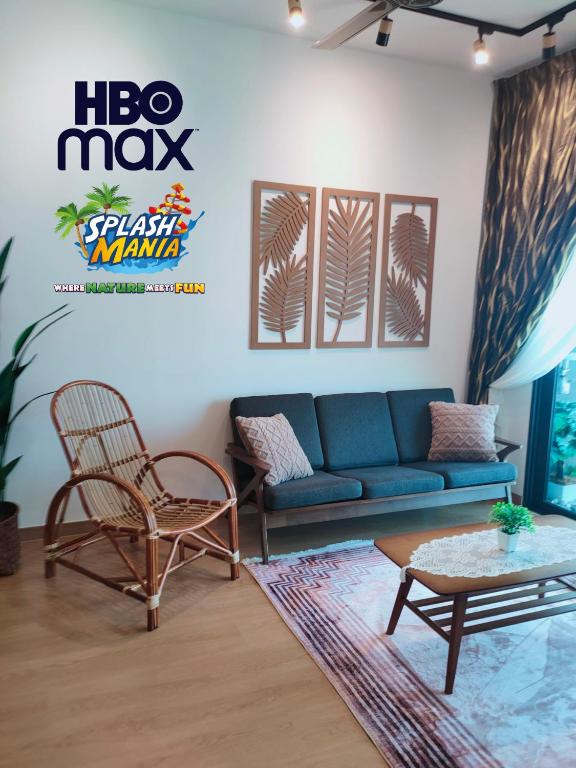 Village Vibes at Splashmania Gamuda Cove - Ferienwohnung Pulau Kempas