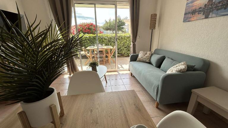 Appartement 2 pièces climatisé proche du port GN190-015 - Chambres d'hôtes Gruissan