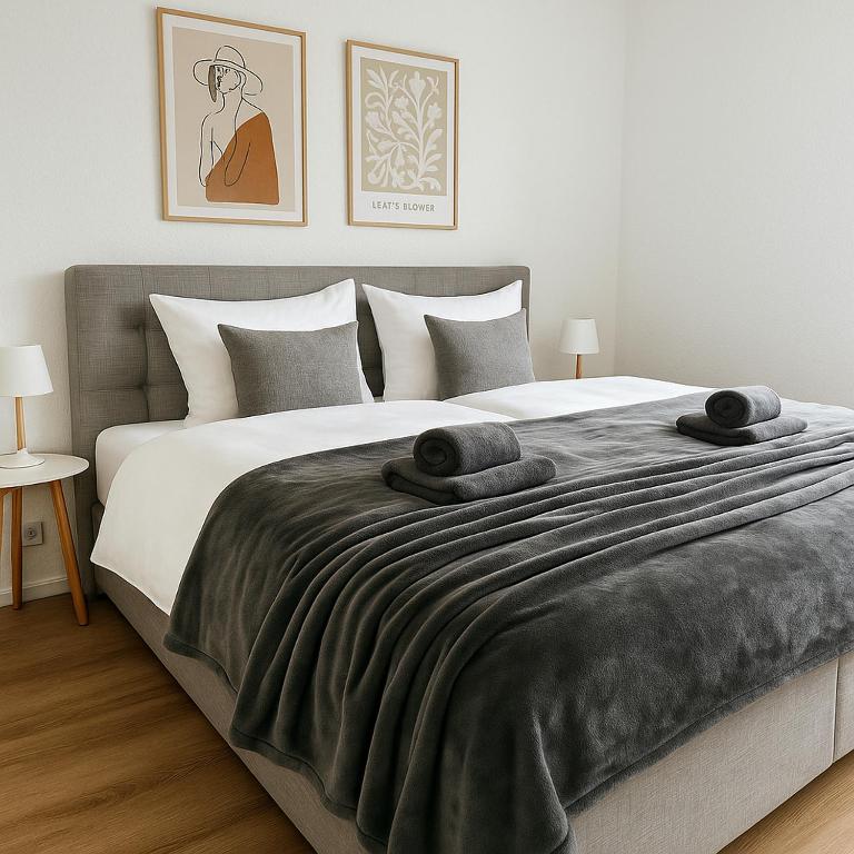Scandi Flat Düsseldorf Airport & Messe - B&B Meerbusch