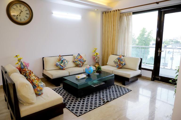 Fortune Home Service Apartment 3Bhk,J-215 Saket - B&B Nueva Delhi