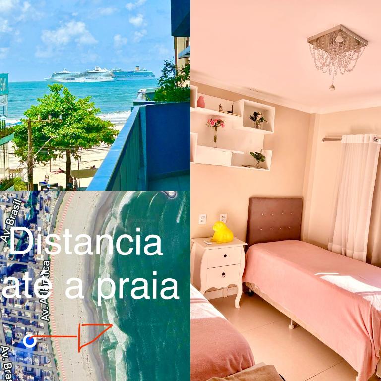 Beira da praia, Quarto para até 2 pessoas, econômico, básico e confortável - Bed and Breakfast Balneário Camboriú