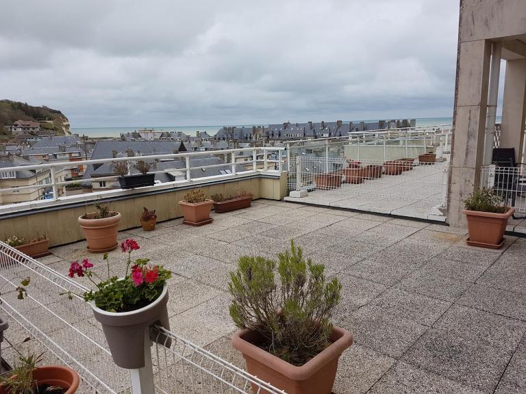 Studio avec terrasse vue mer - B&B Saint-Valery-en-Caux